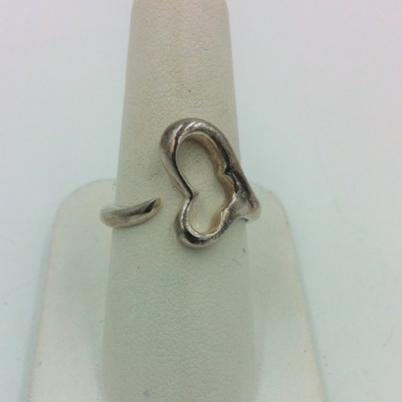 SOLDTIFFANY& CO Elsa Peretti Open Heart Ring - Picture 2 of 3